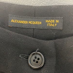 Alexander MQueen Black wool Trousers